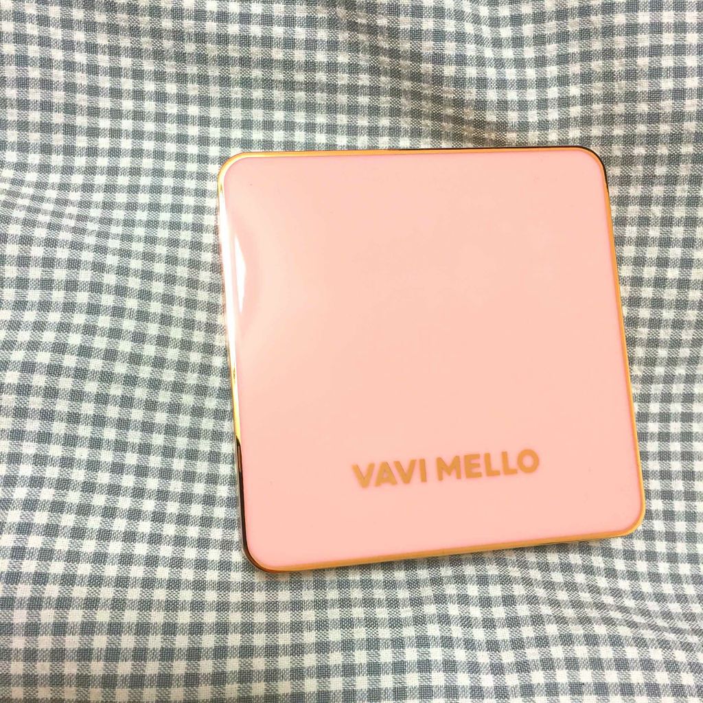 ピンクピーチマーブルパクト/VAVI MELLO/クリーム・エマルジョンファンデーションを使ったクチコミ(4枚目)