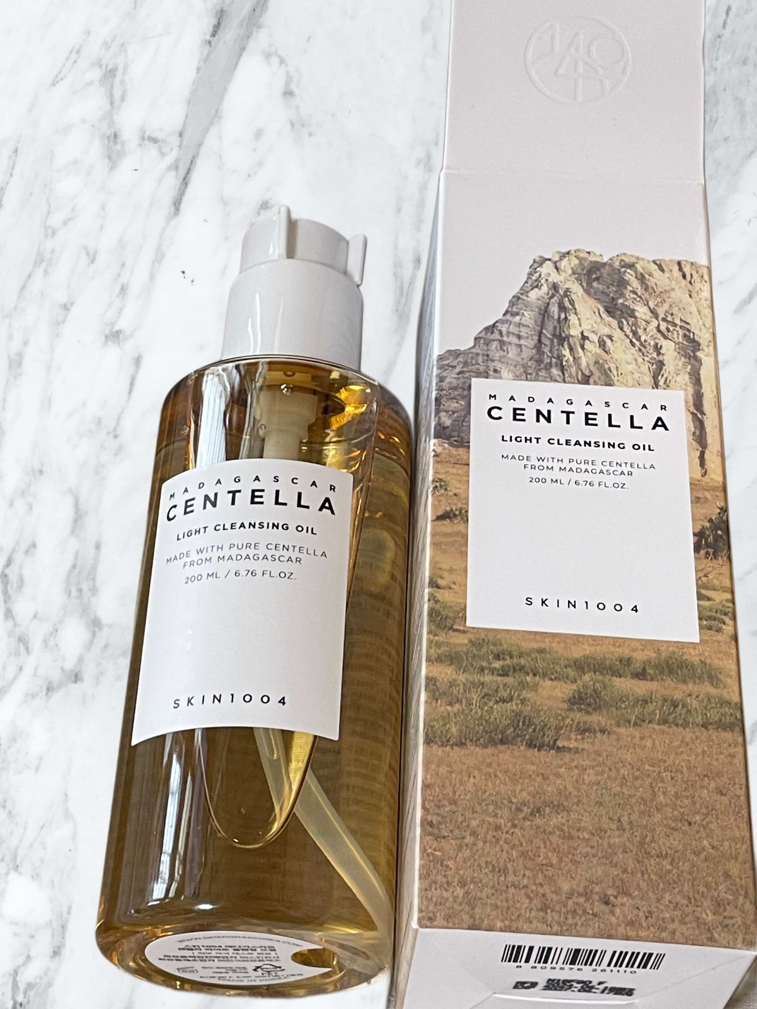 センテラ ライトクレンジングオイル/SKIN1004/オイルクレンジングを使ったクチコミ（1枚目）
