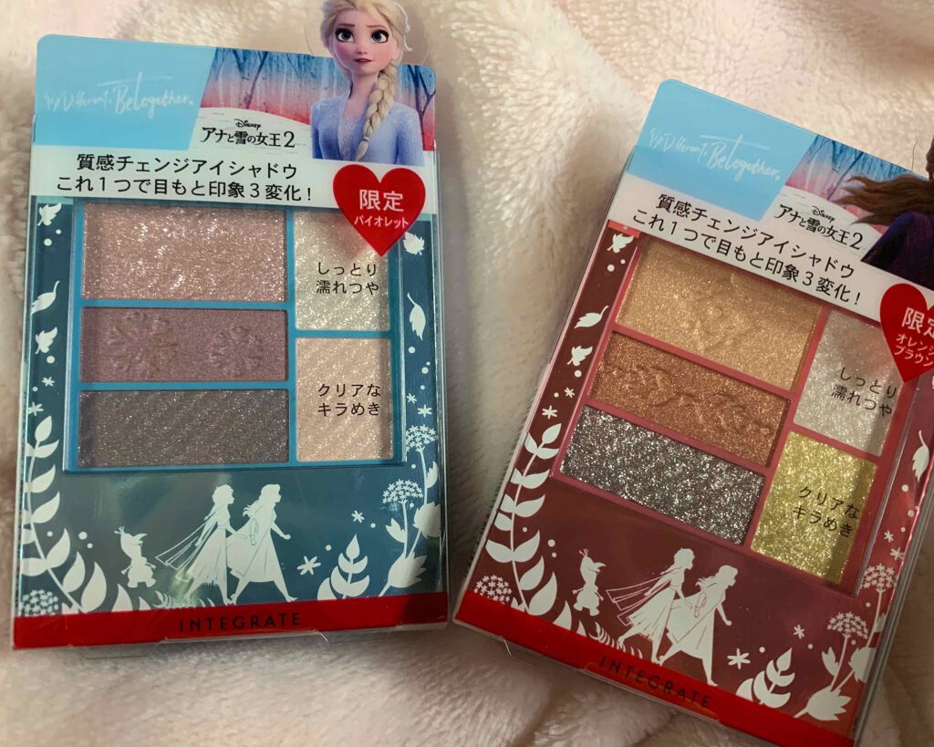 大福 on LIPS 「アナと雪の女王2限定パッケージインテグレート エルサ&アナアイ..」(1枚目)