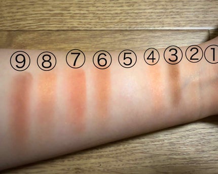 UR GLAM BLOOMING EYE COLOR PALETTE/U R GLAM/アイシャドウパレットを使ったクチコミ(4枚目)