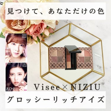 グロッシーリッチ アイズ N/Visée/アイシャドウパレットを使ったクチコミ（1枚目）