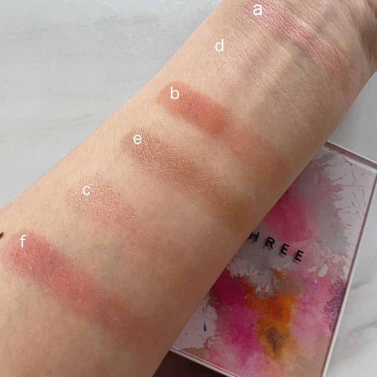 ジュビリーコレクション パレット 2023/THREE/アイシャドウパレットを使ったクチコミ(6枚目)