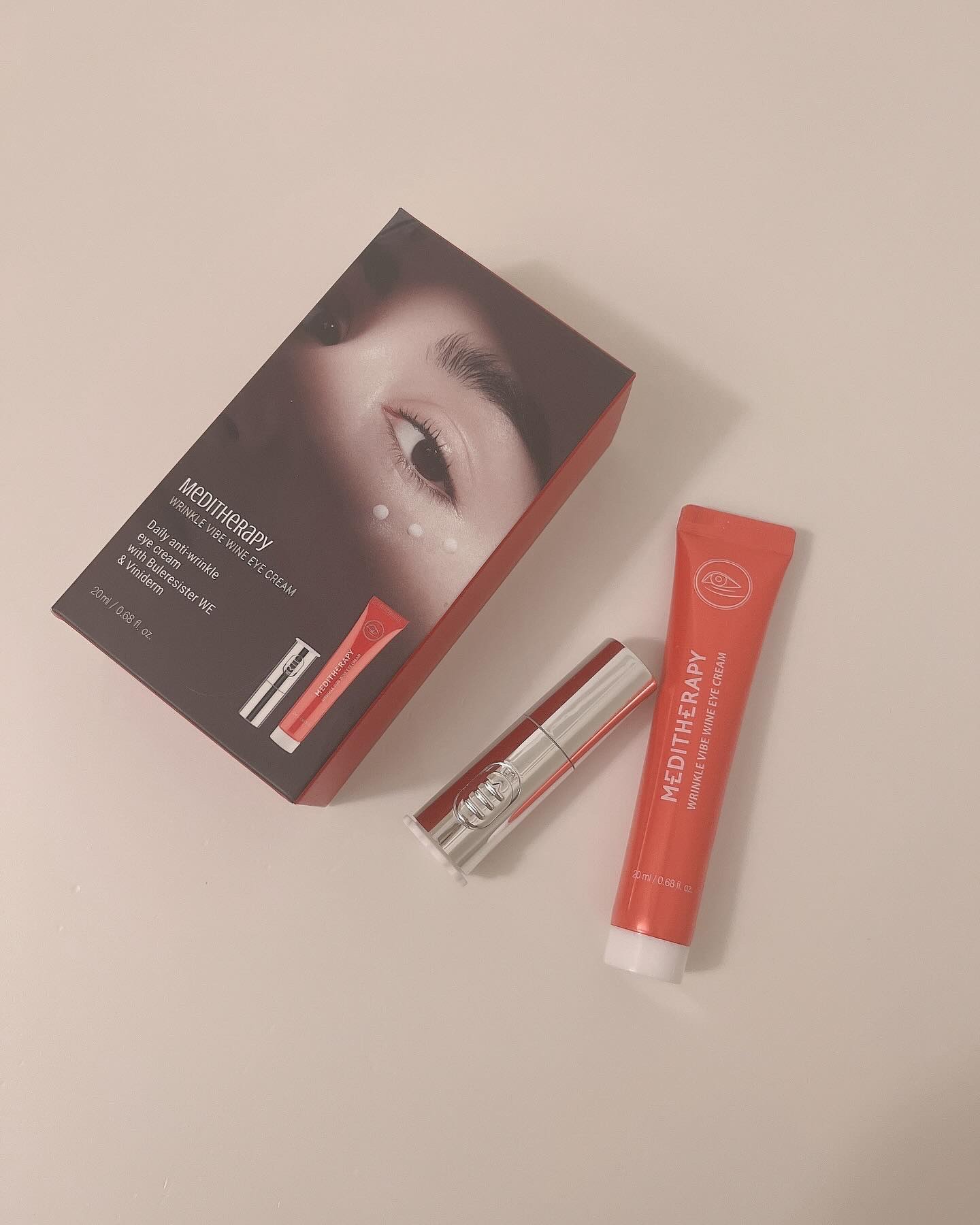 リンクルバイブワインアイクリーム/MEDITHERAPY/アイケア・アイクリームを使ったクチコミ（2枚目）