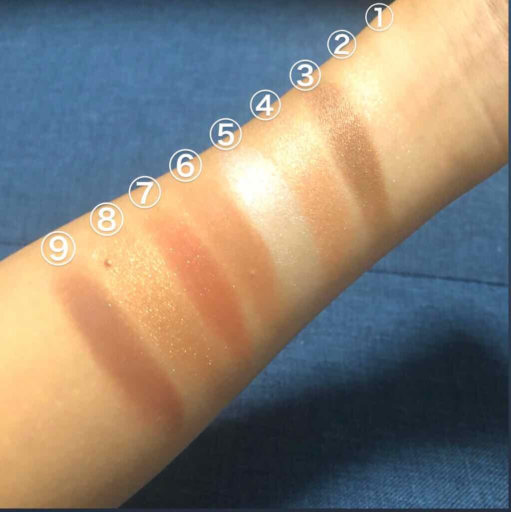 UR GLAM BLOOMING EYE COLOR PALETTE/U R GLAM/アイシャドウパレットを使ったクチコミ(3枚目)