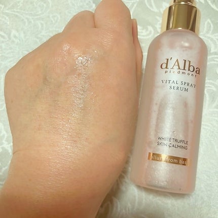 ダルバ ホワイトトリュフバイタルスプレーセラム/ダルバ/ミスト状化粧水を使ったクチコミ(8枚目)