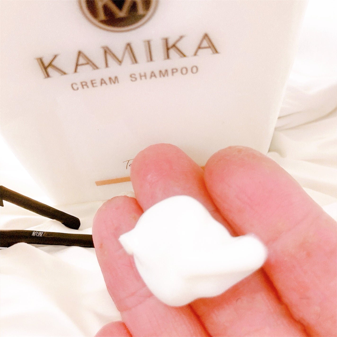 クリームシャンプー ティーフローラルの香り/KAMIKA/サロンシャンプーを使ったクチコミ(3枚目)