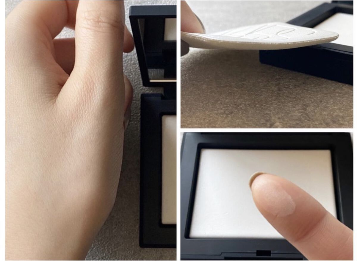 ライトリフレクティングセッティングパウダー　プレスト　N 03005(限定パッケージ)/NARS/プレストパウダーを使ったクチコミ（2枚目）