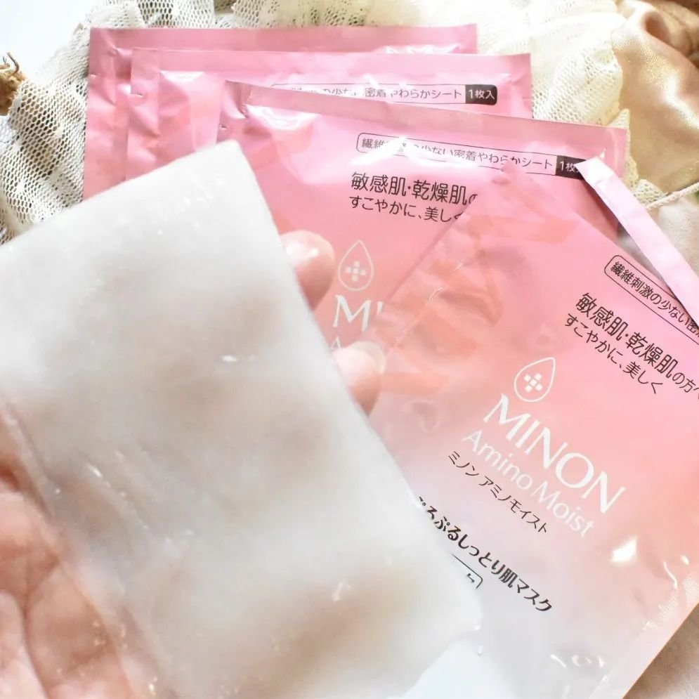 ミノン アミノモイスト ぷるぷるしっとり肌マスク/ミノン/シートマスク・パックを使ったクチコミ（3枚目）