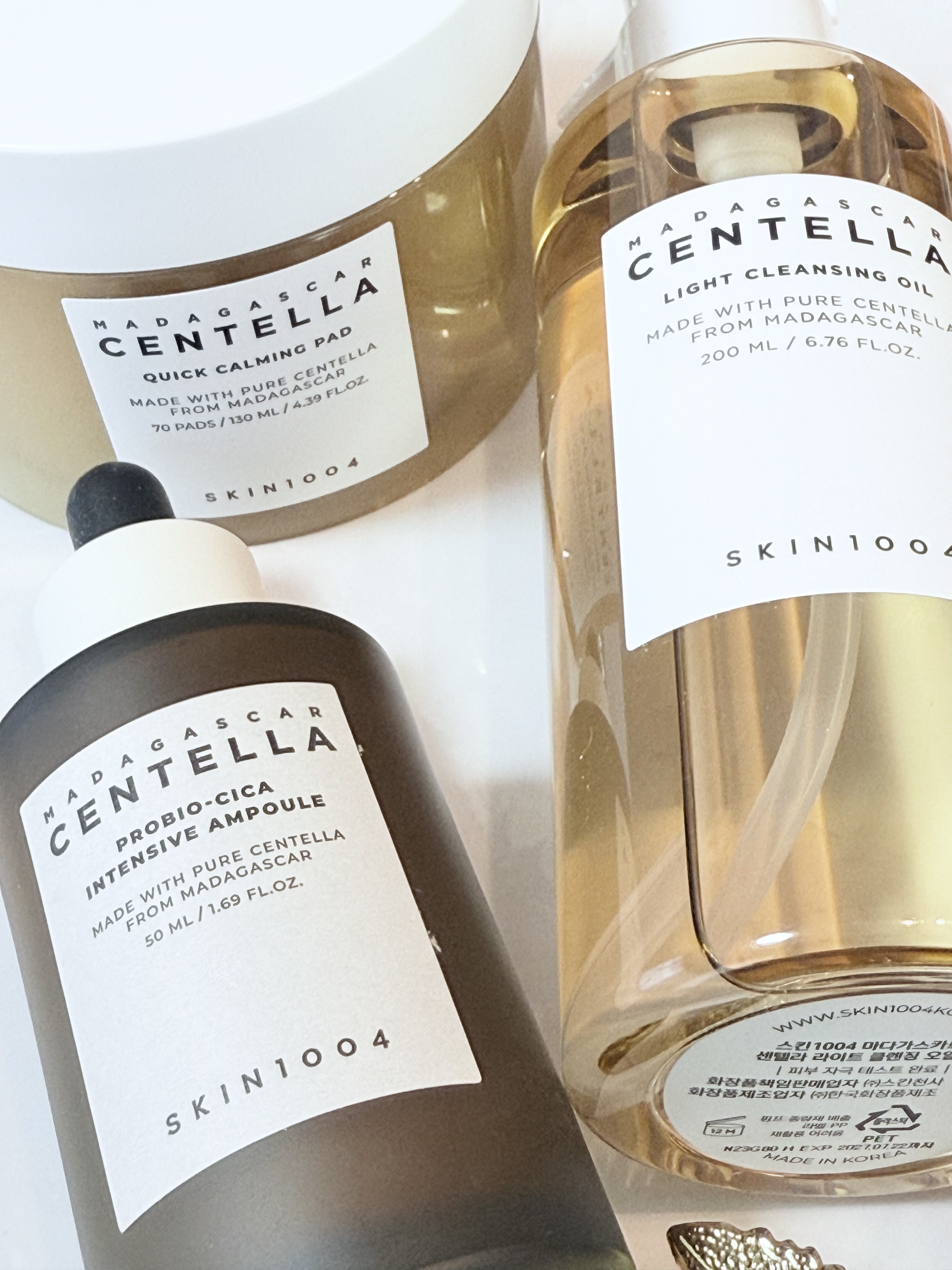 センテラ ライトクレンジングオイル/SKIN1004/オイルクレンジングを使ったクチコミ（3枚目）