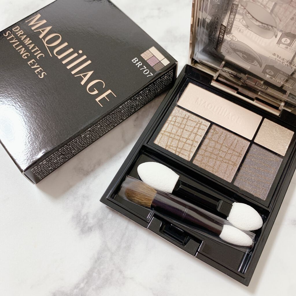 ドラマティックスタイリングアイズ/マキアージュ/アイシャドウパレットを使ったクチコミ（1枚目）