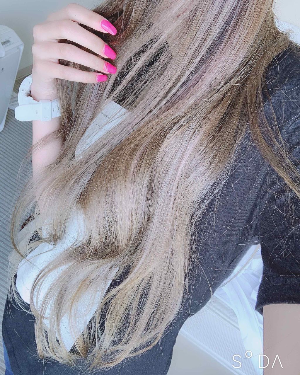 グッバイ イエロー カラーシャンプー/シュワルツコフ プロフェッショナル/市販シャンプーを使ったクチコミ(2枚目)