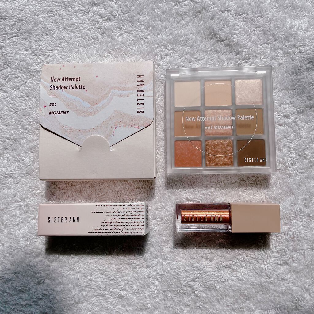 ウォーターグリッターシャドウ/SISTER ANN/グリッターを使ったクチコミ（1枚目）