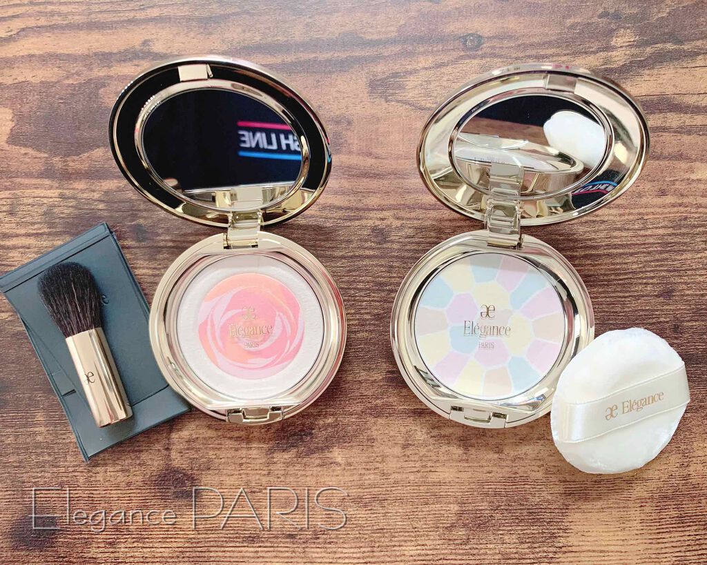 ブリス オーラ/Elégance/パウダーチークを使ったクチコミ（1枚目）