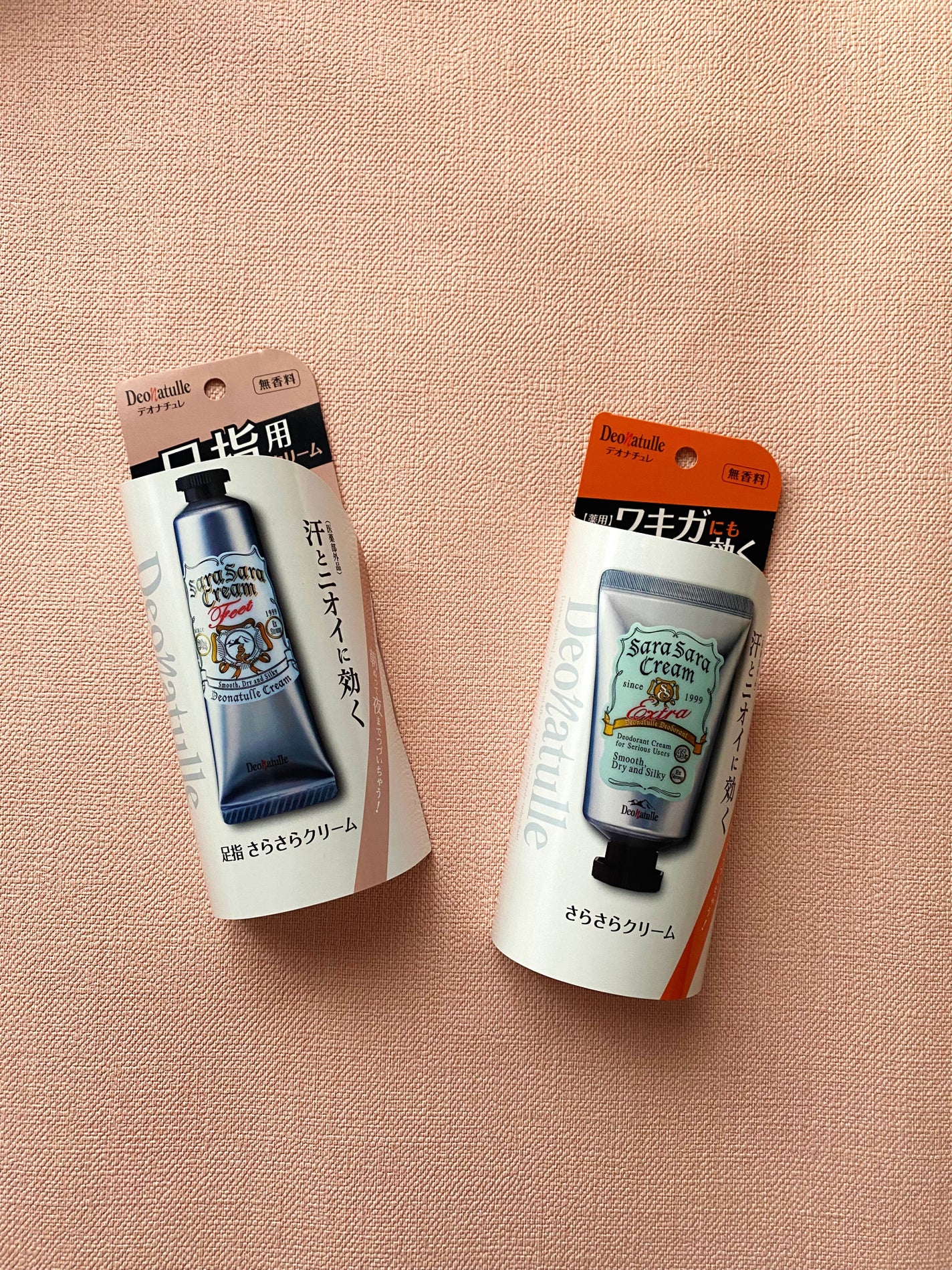 薬用足指さらさらクリーム/デオナチュレ/デオドラント・制汗剤を使ったクチコミ(1枚目)