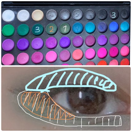 ラブ・ライナー リキッドアイライナーR3/ラブ・ライナー/リキッドアイライナーを使ったクチコミ(2枚目)