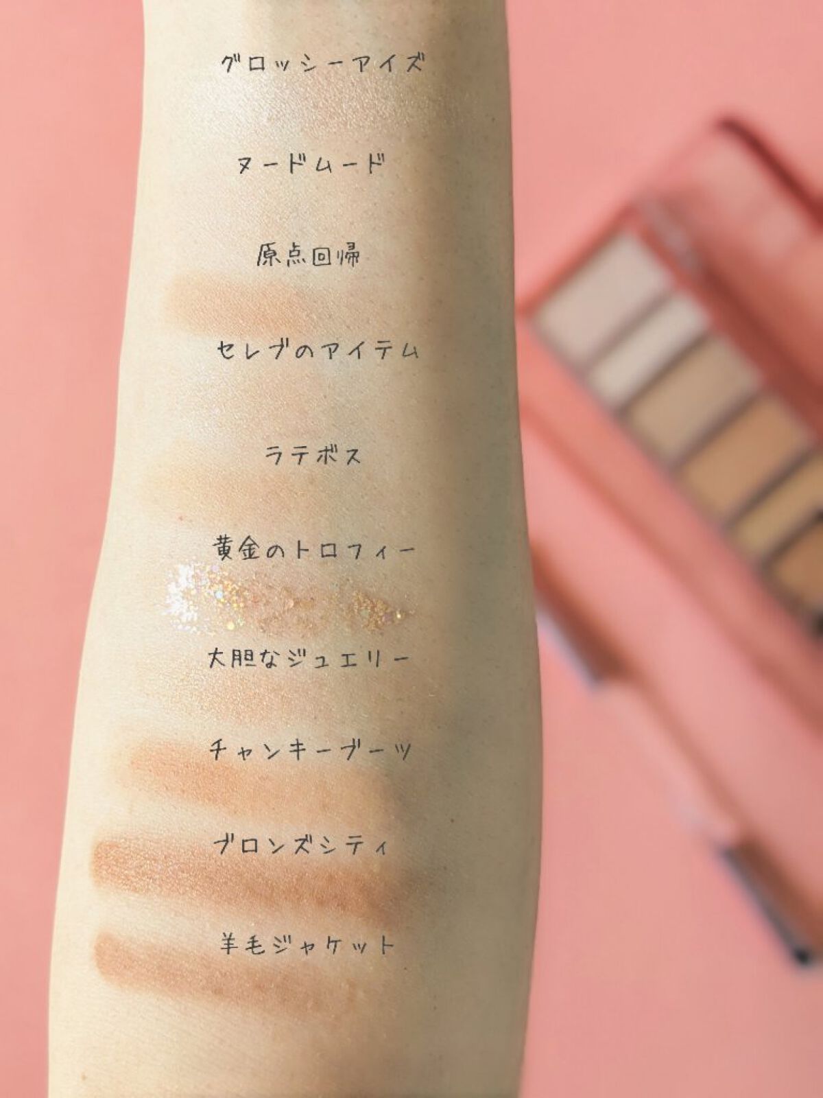 プレイカラー アイシャドウ/ETUDE/アイシャドウパレットを使ったクチコミ（3枚目）