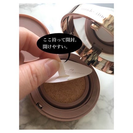 ハグクッション/mude./クッションファンデーションを使ったクチコミ(4枚目)