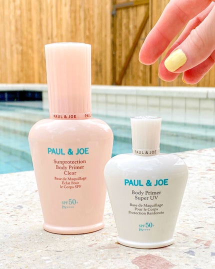 サンプロテクション ボディプライマー クリア/PAUL & JOE BEAUTE/日焼け止めローションを使ったクチコミ(3枚目)