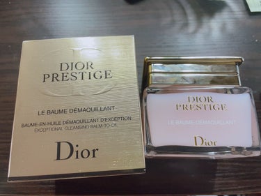 Dior
プレステージ ル バーム デマキヤント
1万越えのクレンジング！

口コミが良かったので、
買って使い切ってみました。

バームなのに、
柔らかくてスルスル落ちるんですが、
あんまり良さがわか