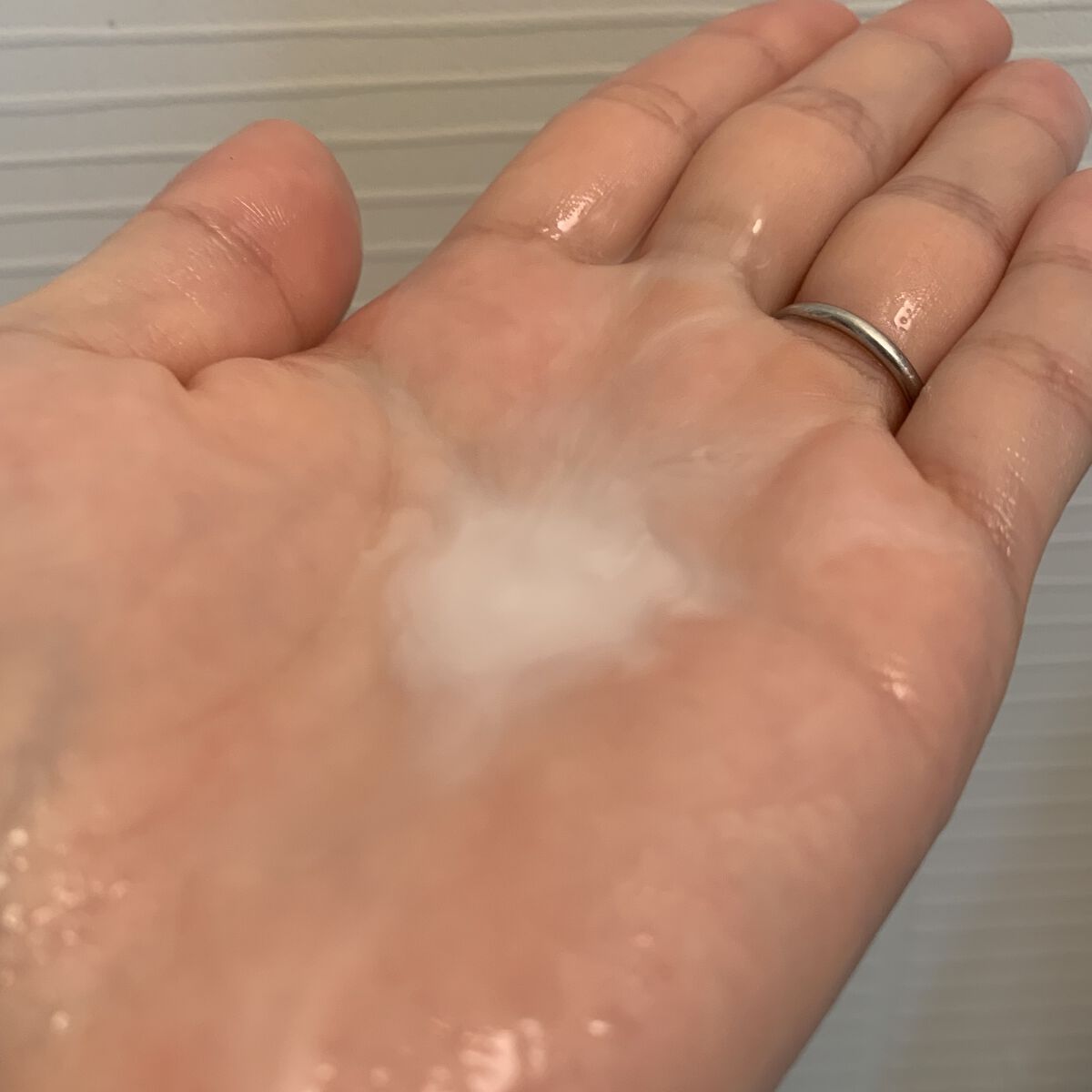 ミルキィボディソープ やさしいせっけんの香り 詰替用400ml【旧】/ミルキィ/ボディソープを使ったクチコミ（3枚目）