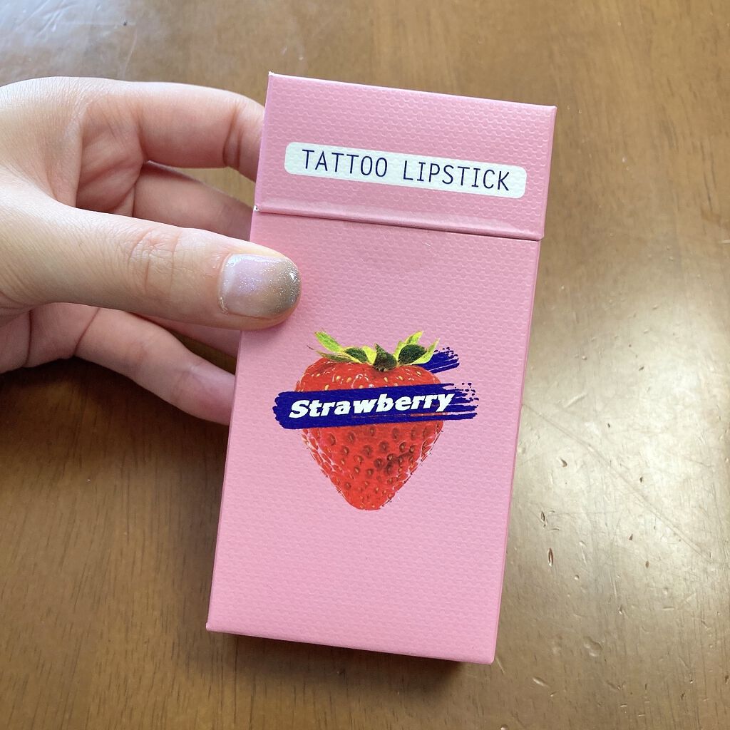 シガレット リキッドティント/FOMOMY/リップティントを使ったクチコミ（2枚目）