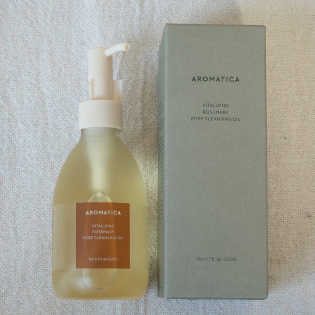 ローズマリークレンジングオイル/AROMATICA/オイルクレンジングを使ったクチコミ(2枚目)