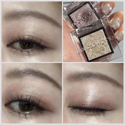 アディクション ザ アイシャドウ スパークル/ADDICTION/単色アイシャドウを使ったクチコミ(4枚目)