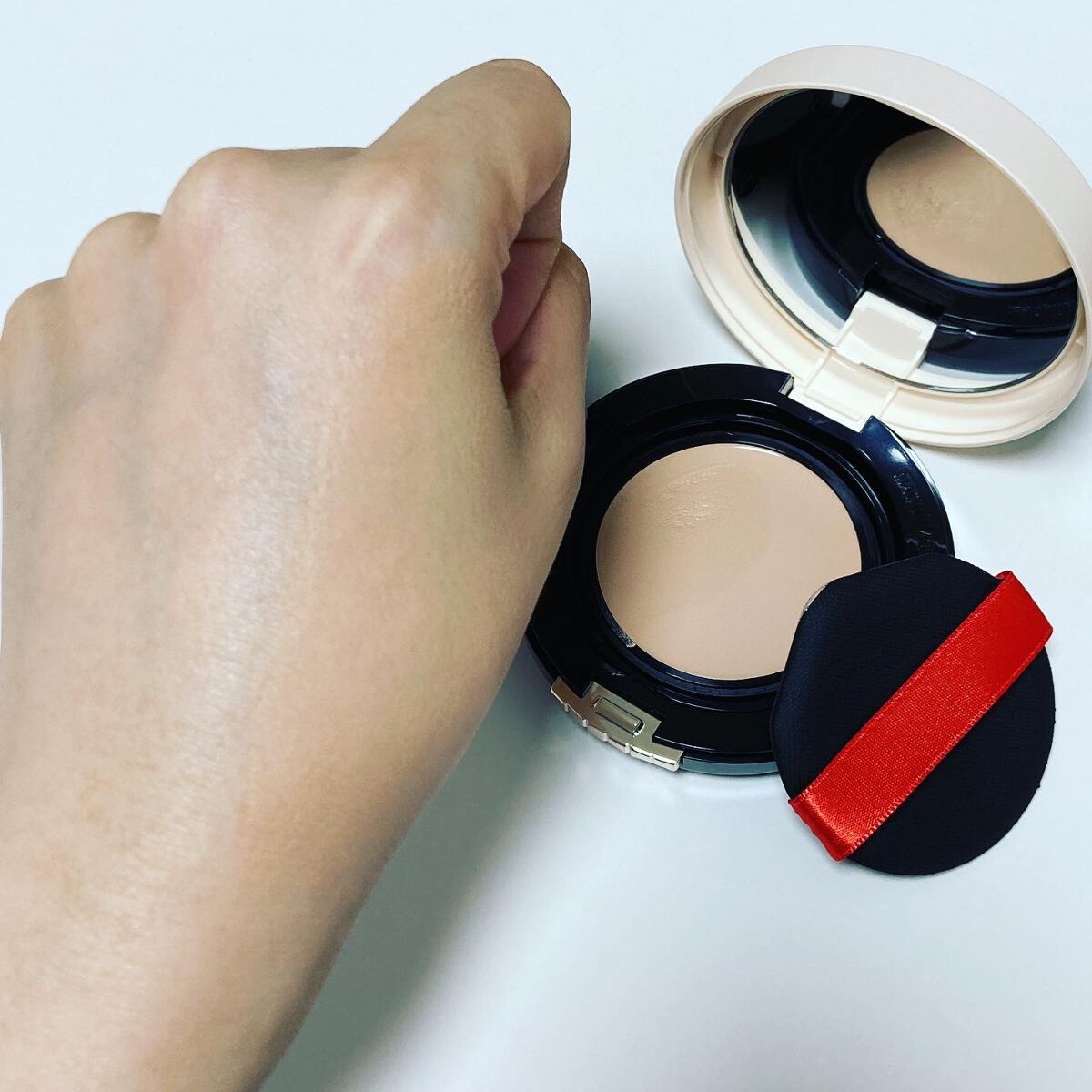 ドラマティックジェリーコンパクト/マキアージュ/クッションファンデーションを使ったクチコミ(3枚目)