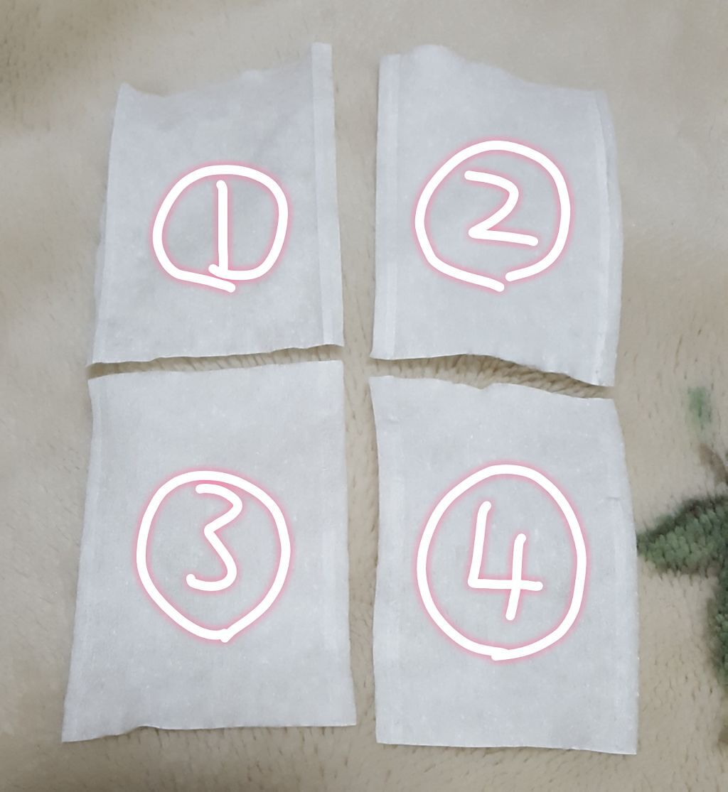 はがして使えるコットン/無印良品/コットンを使ったクチコミ(2枚目)