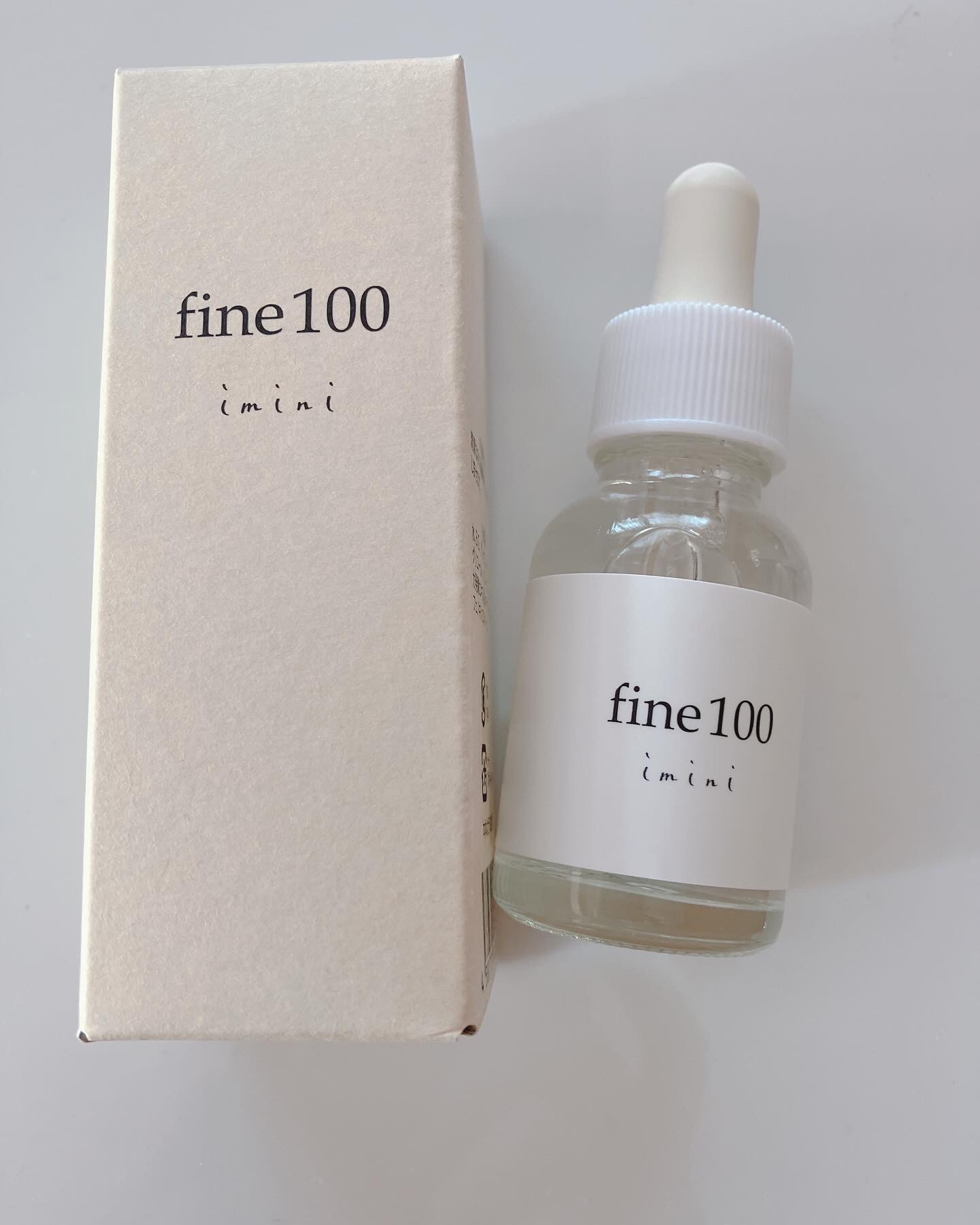ファイン100/imini/美容液を使ったクチコミ（1枚目）