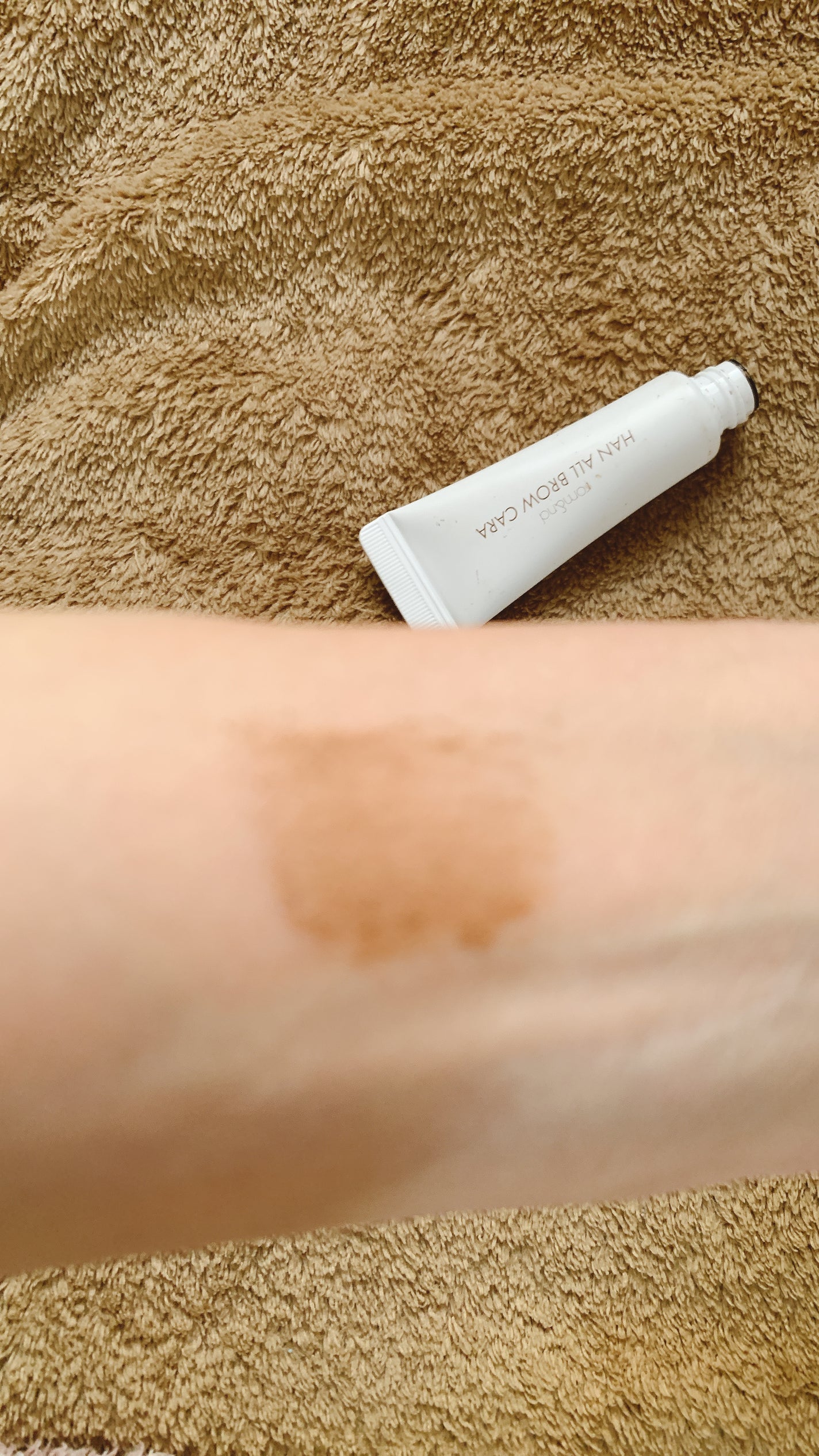 ハンオールブロウカラ/rom&nd/眉マスカラを使ったクチコミ(5枚目)