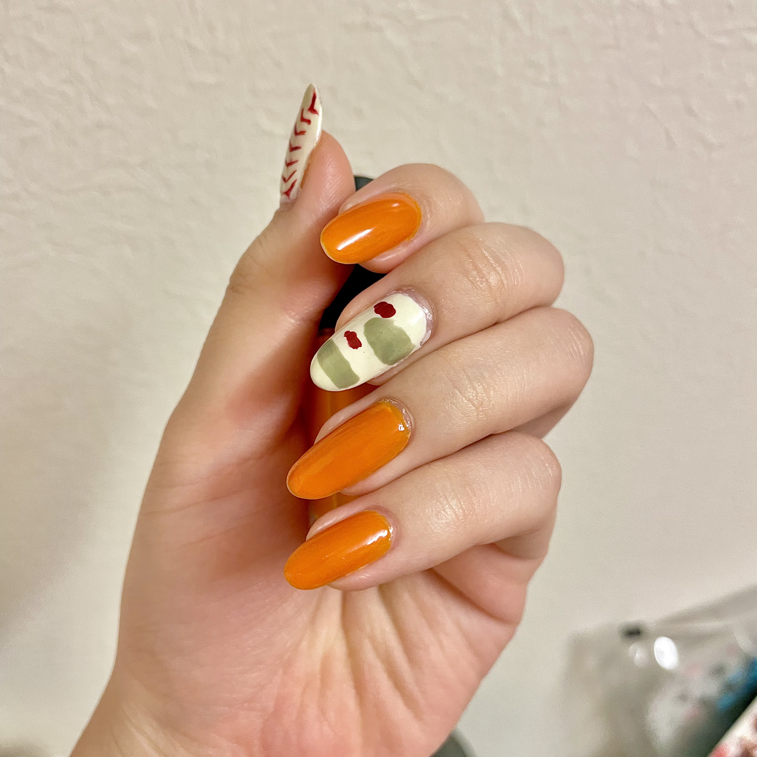 ネイルホリック OR210/ネイルホリック/マニキュアを使ったクチコミ（2枚目）