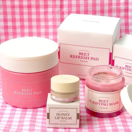 ビーツピュリファイングフェイスマスク/I'm from/洗い流すパック・マスクを使ったクチコミ(4枚目)