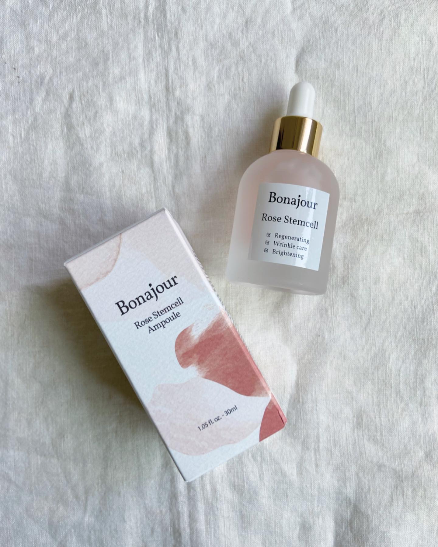 ローズステムセルセラム/Bonajour/美容液を使ったクチコミ（1枚目）