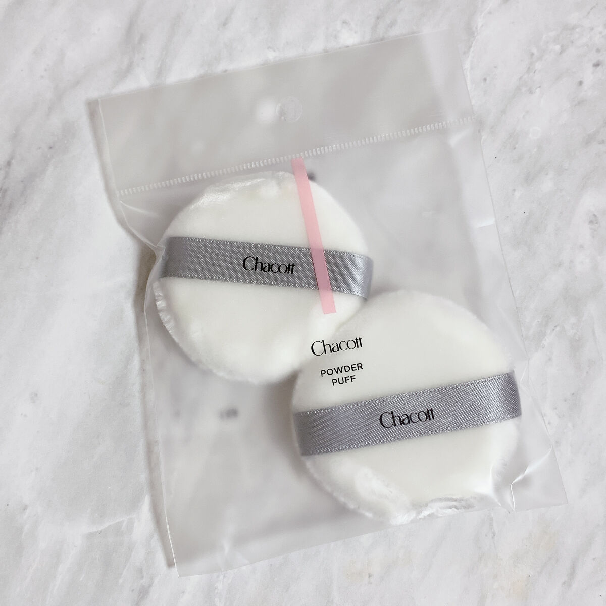 パウダーパフ(2ヶ入)/チャコット・コスメティクス/パフ・スポンジを使ったクチコミ（1枚目）