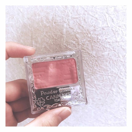 【旧品】パウダーチークス/キャンメイク/パウダーチークを使ったクチコミ(1枚目)