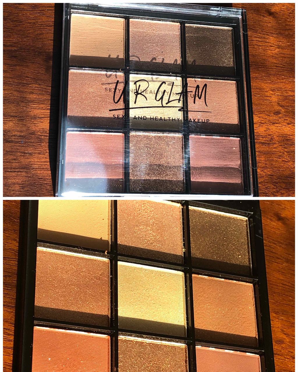 UR GLAM BLOOMING EYE COLOR PALETTE/U R GLAM/アイシャドウパレットを使ったクチコミ(1枚目)