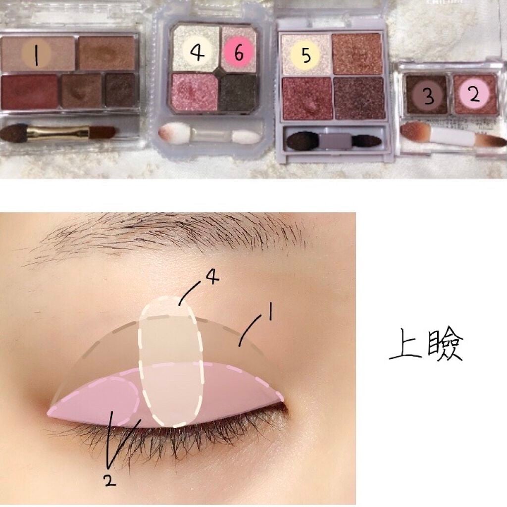 パーフェクトマルチアイズ/キャンメイク/アイシャドウパレットを使ったクチコミ(2枚目)