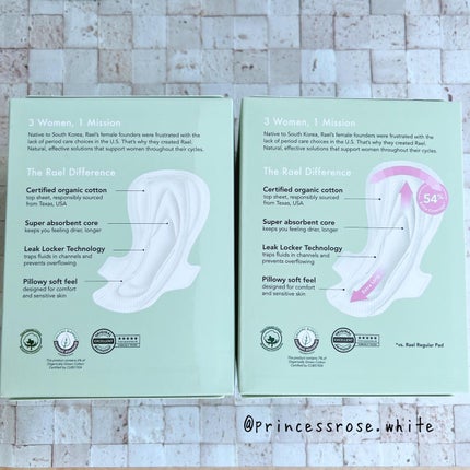 Rael オーガニックコットンカバーパッド/Rael/コットンを使ったクチコミ(4枚目)