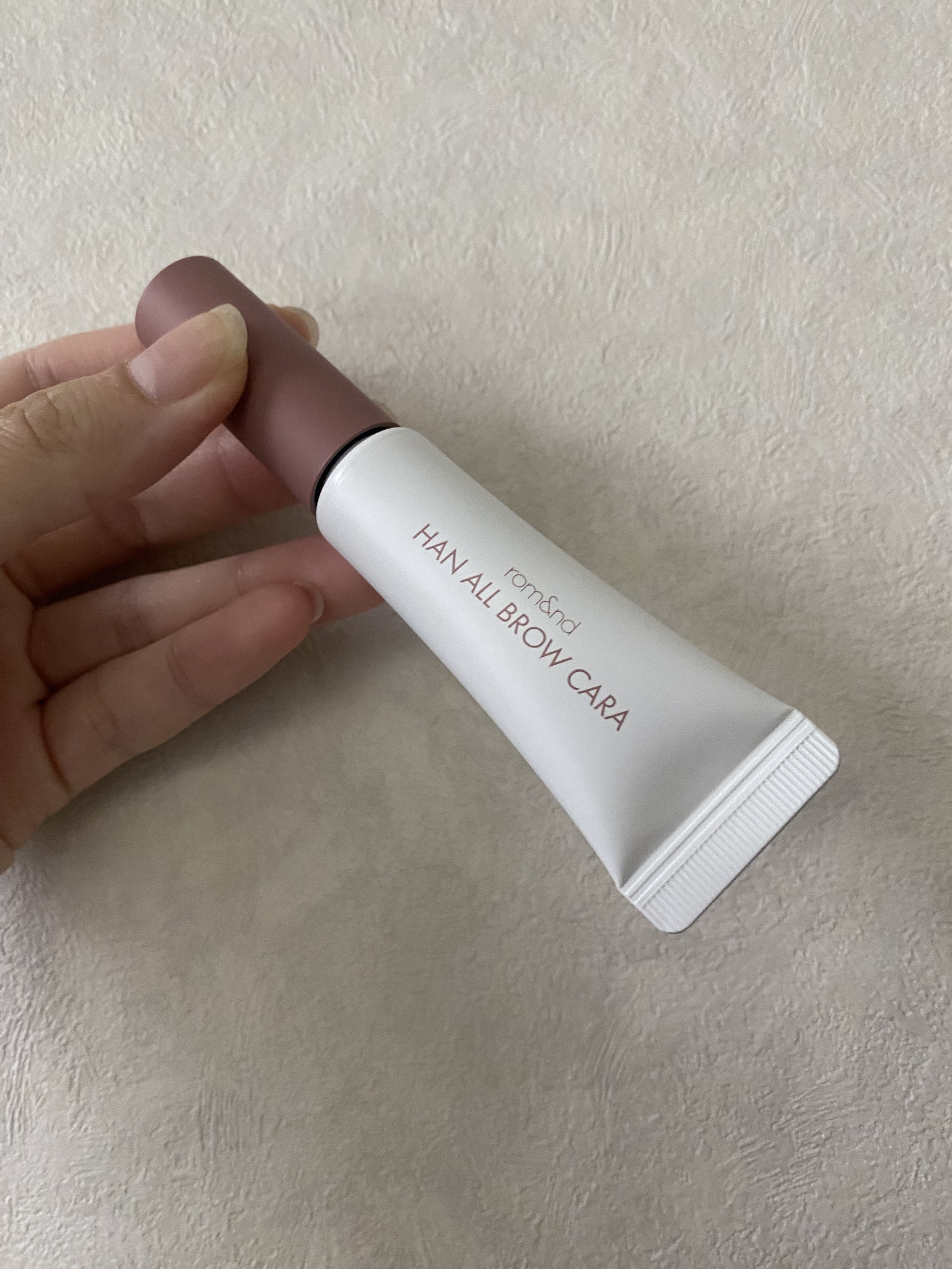 ハンオールブロウカラ/rom&nd/眉マスカラを使ったクチコミ（1枚目）