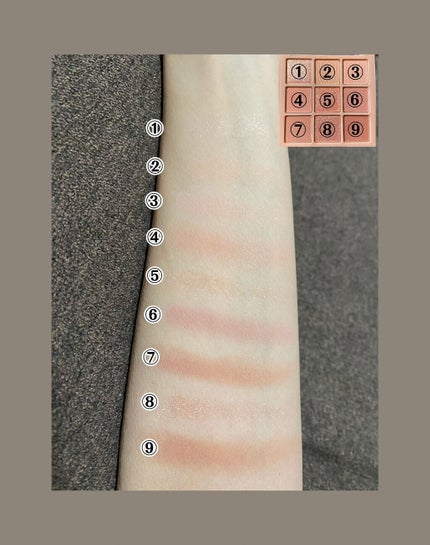 シャドウパレット/dasique/アイシャドウパレットを使ったクチコミ(3枚目)