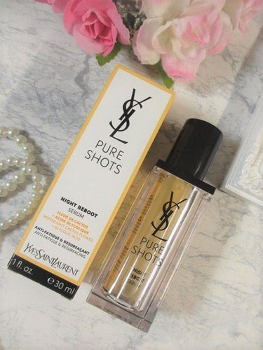 YSL  PURE SHOTS NIGHT REBOOT SERUM