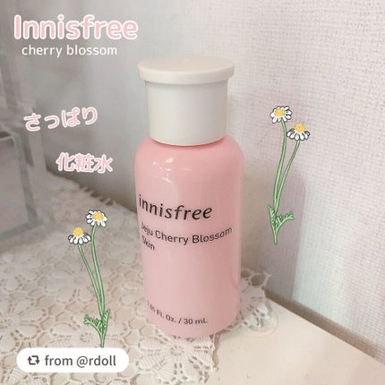 チェリーブロッサム スキン/innisfree/化粧水を使ったクチコミ(1枚目)