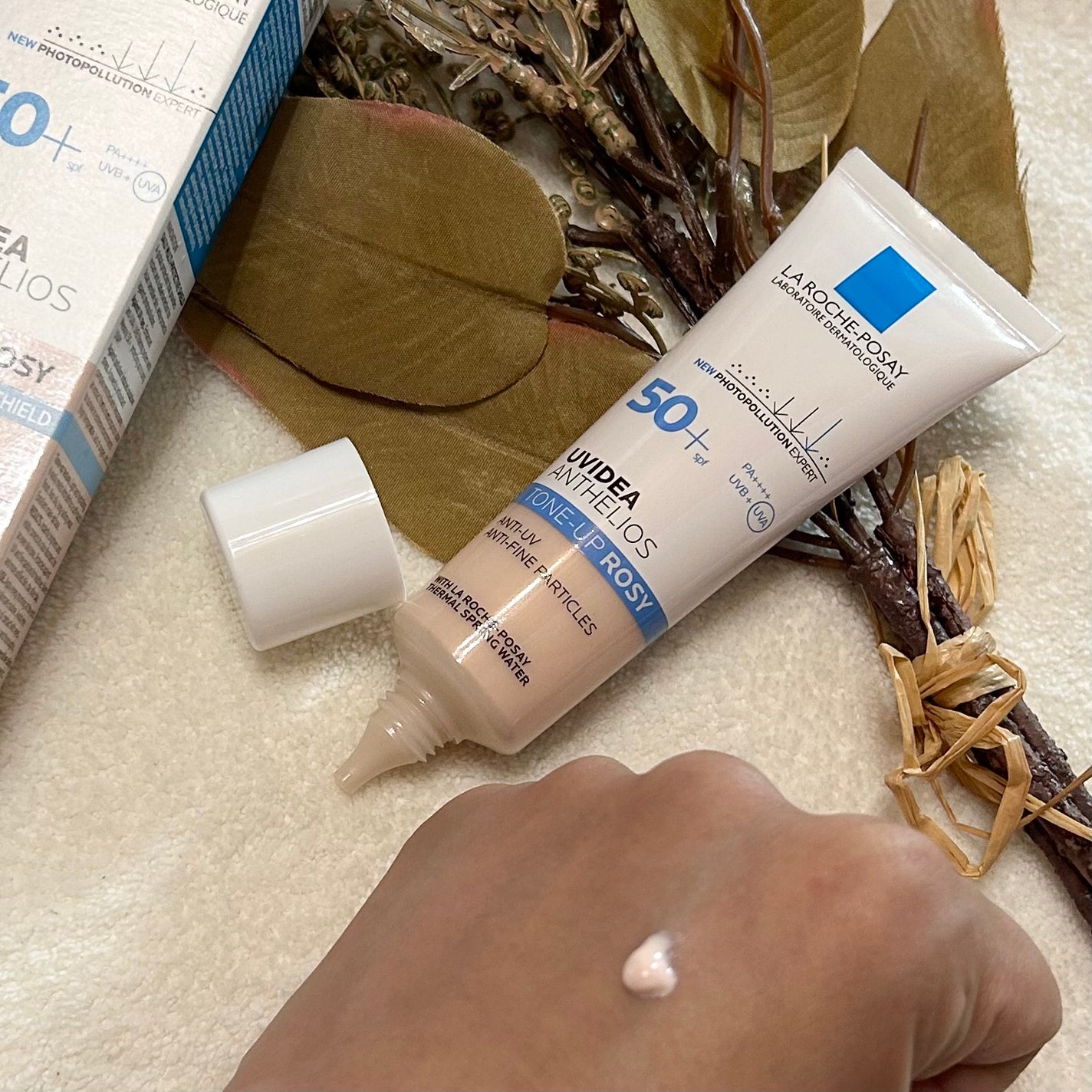 UVイデア XL プロテクショントーンアップ ローズ/ラ ロッシュ ポゼ/日焼け止めクリームを使ったクチコミ(2枚目)