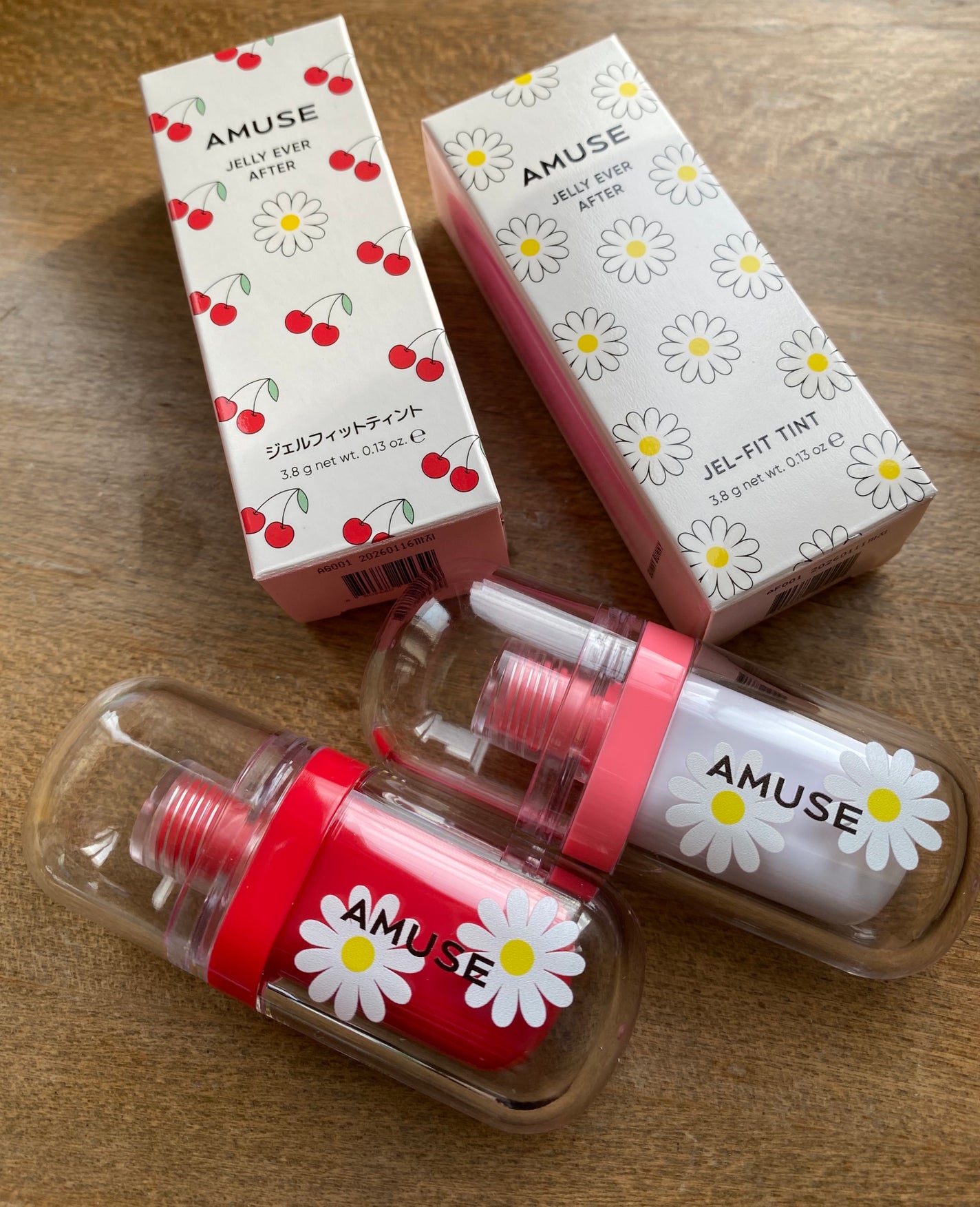 ジェルフィットティント/AMUSE/リップティントを使ったクチコミ(1枚目)