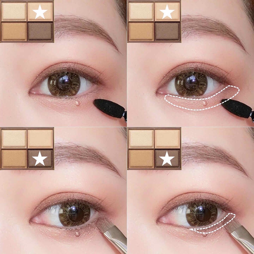 スキニーリッチシャドウ/excel/アイシャドウパレットを使ったクチコミ(4枚目)