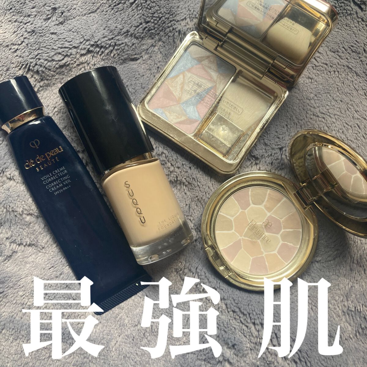 ラ プードル オートニュアンス/Elégance/プレストパウダーを使ったクチコミ（1枚目）