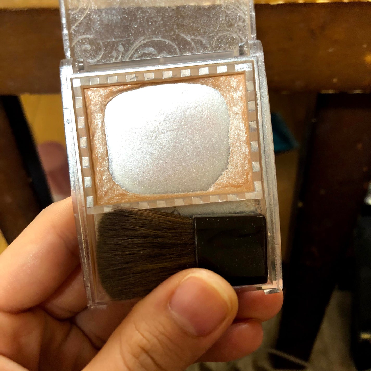 パールグロウハイライト/CEZANNE/パウダーハイライトを使ったクチコミ(2枚目)