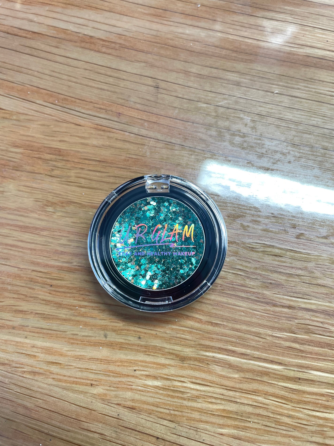 URGLAM GLITTER GEM/U R GLAM/ジェル・クリームチークを使ったクチコミ(2枚目)