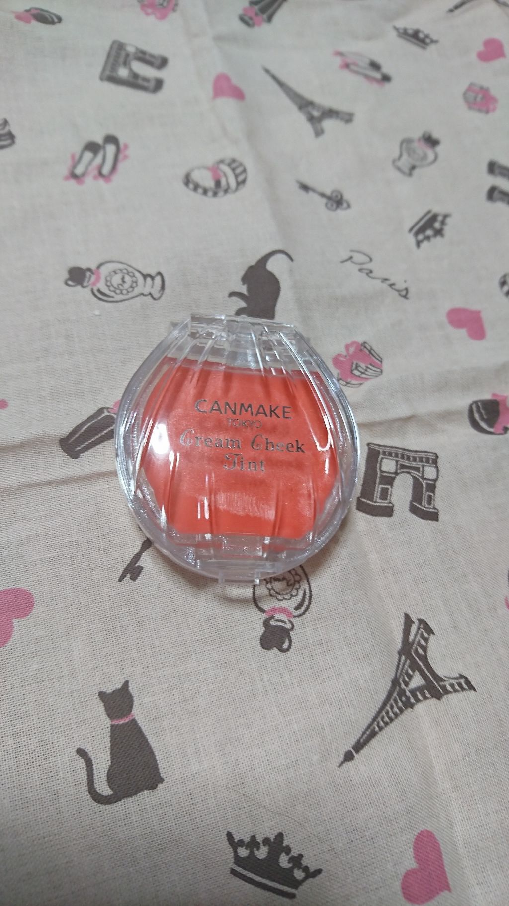 クリームチーク ティント/キャンメイク/ジェル・クリームチークを使ったクチコミ(1枚目)